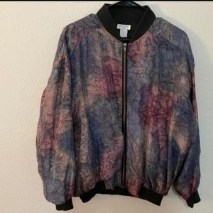 Silk bomber.